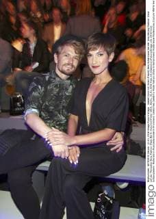 Isabell Horn mit ihrem Freund Jens Ackermann bei der Ewa Herzog Fashion Show auf der Mercedes-Benz Fashion Week Berlin Autumn Winter 2016. Berlin, 21.01.2016 Foto:xS.xGabschx xFuturexImage