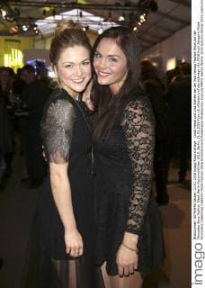 Linda Hesse und Lisa Steiner bei der Ewa Herzog Fashion Show auf der Mercedes-Benz Fashion Week Berlin Autumn Winter 2016. Berlin, 21.01.2016 Foto:xS.xGabschx xFuturexImage