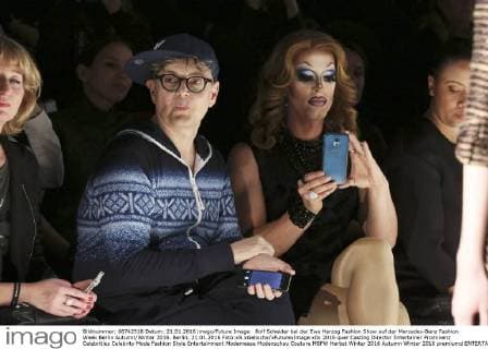Rolf Scheider bei der Ewa Herzog Fashion Show auf der Mercedes-Benz Fashion Week Berlin Autumn Winter 2016. Berlin, 21.01.2016 Foto:xS.xGabschx xFuturexImage