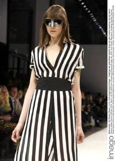 Model bei der seenbefore Fashion Show auf dem Lavera Showfloor auf der Berlin Fashion Week Autumn Winter 2016. Berlin, 21.01.2016 Foto:xFredericx xFuturexImage