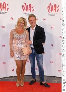 - LINT, BELGIUM: Lindsay and Christoff pictured during the ninth edition of the MIA s (Music Industry Award) award show, in Lint, Thursday 21 January 2016. The MIA awards are handed out by the VRT and Kunstenpunt.  JAMESxARTHURxGEKIERE 04778606