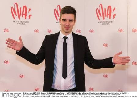 - LINT, BELGIUM: Boris Daenen (Netsky) pictured during the ninth edition of the MIA s (Music Industry Award) award show, in Lint, Thursday 21 January 2016. The MIA awards are handed out by the VRT and Kunstenpunt.  JAMESxARTHURxGEKIERE 04778622