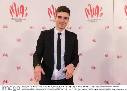 - LINT, BELGIUM: Boris Daenen (Netsky) pictured during the ninth edition of the MIA s (Music Industry Award) award show, in Lint, Thursday 21 January 2016. The MIA awards are handed out by the VRT and Kunstenpunt.  JAMESxARTHURxGEKIERE 04778624