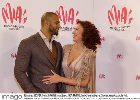- LINT, BELGIUM: Natalia Druyts and partner Alexander pictured during the ninth edition of the MIA s (Music Industry Award) award show, in Lint, Thursday 21 January 2016. The MIA awards are handed out by the VRT and Kunstenpunt.  JAMESxARTHURxGEKIERE 04778629
