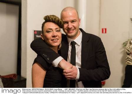 - LINT, BELGIUM: Charissa and Stan Van Samang pictured during the ninth edition of the MIA s (Music Industry Award) award show, in Lint, Thursday 21 January 2016. The MIA awards are handed out by the VRT and Kunstenpunt.  JAMESxARTHURxGEKIERE 04778663