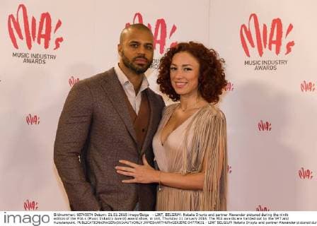 - LINT, BELGIUM: Natalia Druyts and partner Alexander pictured during the ninth edition of the MIA s (Music Industry Award) award show, in Lint, Thursday 21 January 2016. The MIA awards are handed out by the VRT and Kunstenpunt.  JAMESxARTHURxGEKIERE 04778631