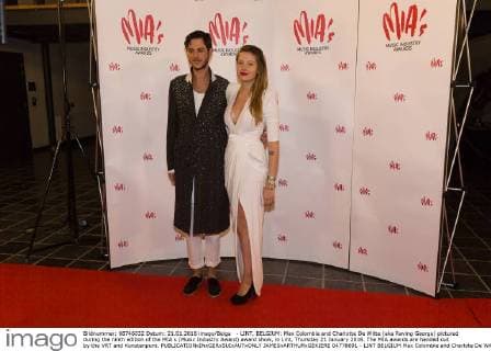 - LINT, BELGIUM: Max Colombie and Charlotte De Witte (aka Raving George) pictured during the ninth edition of the MIA s (Music Industry Award) award show, in Lint, Thursday 21 January 2016. The MIA awards are handed out by the VRT and Kunstenpunt.  JAMESxARTHURxGEKIERE 04778691