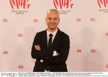 - LINT, BELGIUM: Stan Van Samang pictured during the ninth edition of the MIA s (Music Industry Award) award show, in Lint, Thursday 21 January 2016. The MIA awards are handed out by the VRT and Kunstenpunt.  JAMESxARTHURxGEKIERE 04778679
