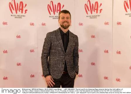 - LINT, BELGIUM: Tourist LemC aka Johannes Faes pictured during the ninth edition of the MIA s (Music Industry Award) award show, in Lint, Thursday 21 January 2016. The MIA awards are handed out by the VRT and Kunstenpunt.  JAMESxARTHURxGEKIERE 04778672