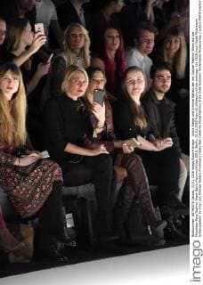 Giulia Siegel und Simone Ballack bei der Zukker Fashion Show auf der Mercedes-Benz Fashion Week Berlin Autumn Winter 2016. Berlin, 21.01.2016 Foto:xS.xGabschx xFuturexImage