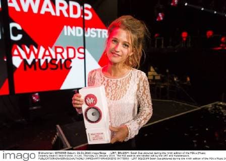 - LINT, BELGIUM: Selah Sue pictured during the ninth edition of the MIA s (Music Industry Award) award show, in Lint, Thursday 21 January 2016. The MIA awards are handed out by the VRT and Kunstenpunt.  JAMESxARTHURxGEKIERE 04778956