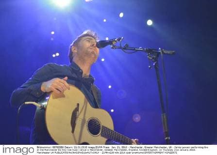 Jan. 21, 2016 - Manchester, Greater Manchester, UK - Jamie Lawson performing live at the Manchester O2 Ritz live music venue in Manchester, Greater Manchester, England, United Kingdom, on Thursday 21st January 2016. Manchester UK  - ZUMAn230