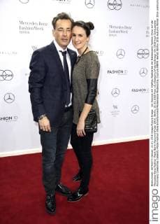 Jan Sosniok mit Ehefrau Nadine bei der Baldessarini Fashion Show auf der Mercedes-Benz Fashion Week Berlin Autumn Winter 2016. Berlin, 21.01.2016 Foto:xS.xGabschx xFuturexImage