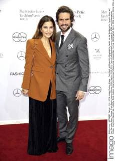 Tom Beck mit Freundin Chryssanthi Kavazi bei der Baldessarini Fashion Show auf der Mercedes-Benz Fashion Week Berlin Autumn Winter 2016. Berlin, 21.01.2016 Foto:xS.xGabschx xFuturexImage