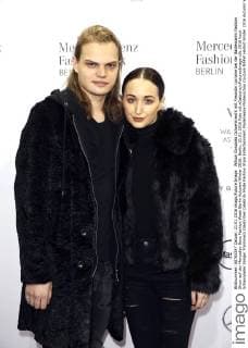 Wilson Gonzalez Ochsenknecht mit Freundin Lorraine bei der Baldessarini Fashion Show auf der Mercedes-Benz Fashion Week Berlin Autumn Winter 2016. Berlin, 21.01.2016 Foto:xS.xGabschx xFuturexImage