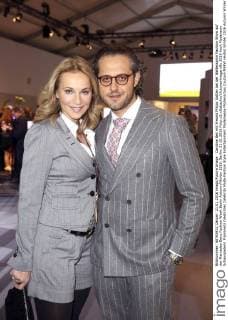 Caroline Beil mit Freund Philpp Sattler bei der Baldessarini Fashion Show auf der Mercedes-Benz Fashion Week Berlin Autumn Winter 2016. Berlin, 21.01.2016 Foto:xS.xGabschx xFuturexImage
