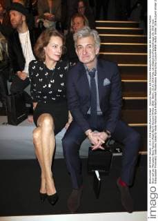Dominic Raacke mit Freundin Alexandra Rohleder bei der Baldessarini Fashion Show auf der Mercedes-Benz Fashion Week Berlin Autumn Winter 2016. Berlin, 21.01.2016 Foto:xS.xGabschx xFuturexImage