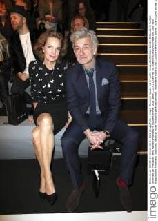 Dominic Raacke mit Freundin Alexandra Rohleder bei der Baldessarini Fashion Show auf der Mercedes-Benz Fashion Week Berlin Autumn Winter 2016. Berlin, 21.01.2016 Foto:xS.xGabschx xFuturexImage