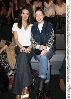 Katrin Wrobel und Sarah Maria Besgen bei der Anne Gorke Fashion Show auf der Mercedes-Benz Fashion Week Berlin Autumn Winter 2016. Berlin, 22.01.2016 Foto:xFredericx xFuturexImage