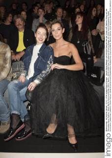 Sarah Maria Besgen und Annika Gassner bei der Irene Luft Fashion Show auf der Mercedes-Benz Fashion Week Berlin Autumn Winter 2016. Berlin, 22.01.2016 Foto:xFredericx xFuturexImage