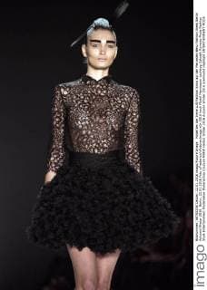 Model bei der Irene Luft Fashion Show auf der Mercedes-Benz Fashion Week Berlin Autumn Winter 2016. Berlin, 22.01.2016 Foto:xFredericx xFuturexImage