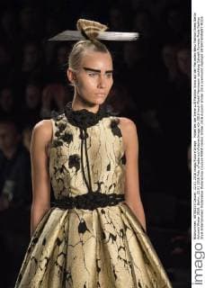 Model bei der Irene Luft Fashion Show auf der Mercedes-Benz Fashion Week Berlin Autumn Winter 2016. Berlin, 22.01.2016 Foto:xFredericx xFuturexImage