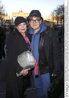 Barbara Engel und Rolf Scheider bei der Emre Erdemoglu Fashion Show auf der Mercedes-Benz Fashion Week Berlin Autumn Winter 2016. Berlin, 22.01.2016 Foto:xS.xGabschx xFuturexImage