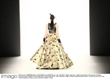 Jan. 22, 2016 - Berlin, Germany - Fashion label Irene Luft presents its latest autumn winter collection at Mercedes-Benz Fahion Week Berlin. Berlin Germany - ZUMAp133