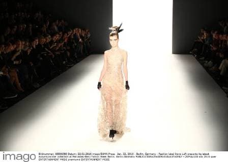 Jan. 22, 2016 - Berlin, Germany - Fashion label Irene Luft presents its latest autumn winter collection at Mercedes-Benz Fahion Week Berlin. Berlin Germany - ZUMAp133