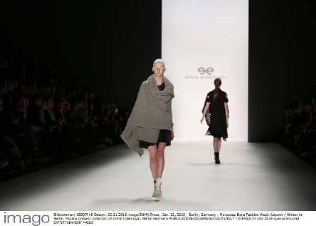 Jan. 22, 2016 - Berlin, Germany - Mercedes-Benz Fashion Week Autumn Winter in Berlin. Models present collection of Emre Erdemoglu. Berlin Germany - ZUMAp133