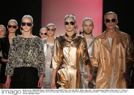 Jan. 22, 2016 - Berlin, Germany - Mercedes-Benz Fashion Week Autumn Winter in Berlin. Models present collection of Emre Erdemoglu. Berlin Germany - ZUMAp133