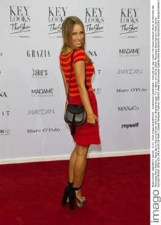 Annemarie Carpendale - Ankunft zur Key Looks The Show Fashion-Show im Rahmen der Mercedes-Benz Fashion Week Berlin Autumn Winter 2016 am Brandenburger Tor in Berlin am 23.01.2016. Mercedes-Benz Fashion Week Berlin Autumn Winter 2016