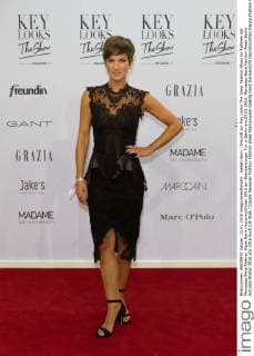 Isabell Horn - Ankunft zur Key Looks The Show Fashion-Show im Rahmen der Mercedes-Benz Fashion Week Berlin Autumn Winter 2016 am Brandenburger Tor in Berlin am 23.01.2016. Mercedes-Benz Fashion Week Berlin Autumn Winter 2016