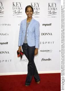 Sara Nuru bei der Key Looks - The Show von Fashion ID auf der Mercedes-Benz Fashion Week Berlin Autumn Winter 2016. Berlin, 23.01.2016 Foto:xS.xGabschx xFuturexImage