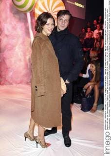 Jessica Schwarz mit Freund Markus Selikovsky bei der Key Looks - The Show von Fashion ID auf der Mercedes-Benz Fashion Week Berlin Autumn Winter 2016. Berlin, 23.01.2016 Foto:xS.xGabschx xFuturexImage