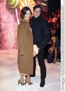 Jessica Schwarz mit Freund Markus Selikovsky bei der Key Looks - The Show von Fashion ID auf der Mercedes-Benz Fashion Week Berlin Autumn Winter 2016. Berlin, 23.01.2016 Foto:xS.xGabschx xFuturexImage