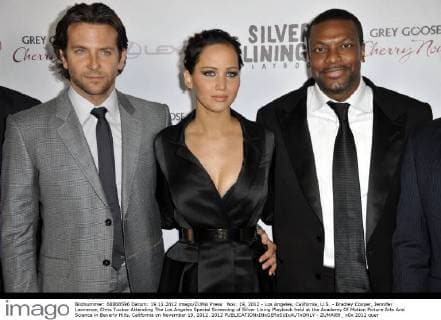 Nov. 19, 2012 - Los Angeles, California, U.S. - Bradley Cooper, Jennifer Lawrence, Chris Tucker Attending The Los Angeles Special Screening of Silver Lining Playbook held at the Academy Of Motion Picture Arts And Science in Beverly Hills, California on November 19, 2012. 2012 - ZUMAl89_