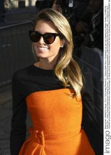 Fashion Week Paris - Prominente vor der Dior Modenschau Helena Bordon CELEBRITES : Defile Dior - Haute Couture Modenschau Frühling Sommer - 25 01 2016 GwendolineLeGoffx 