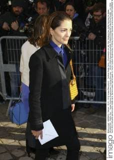 Fashion Week Paris - Prominente vor der Dior Modenschau Sofia Sanchez de Betak CELEBRITES : Defile Dior - Haute Couture Modenschau Frühling Sommer - 25 01 2016 GwendolineLeGoffx 