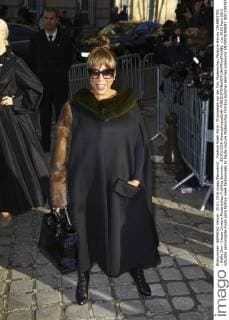 Fashion Week Paris - Prominente vor der Dior Modenschau Marjorie Harvey CELEBRITES : Defile Dior - Haute Couture Modenschau Frühling Sommer - 25 01 2016 GwendolineLeGoffx 