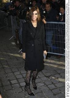 Fashion Week Paris - Prominente vor der Dior Modenschau Carine Roitfeld CELEBRITES : Defile Dior - Haute Couture Modenschau Frühling Sommer - 25 01 2016 GwendolineLeGoffx 