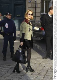 Fashion Week Paris - Prominente vor der Dior Modenschau Alexandra Golovanoff CELEBRITES : Defile Dior - Haute Couture Modenschau Frühling Sommer - 25 01 2016 GwendolineLeGoffx 