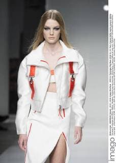204232 Marineau Starface 2016-01-24 Paris France Defile haute couture Atellier Versace Printemps été 2016. Atelier Versace, Couture spring-summer 2016,Paris, France Editorial use only  Copyright: xMarineaux STAR_204232_004
