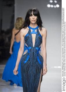 204232 Marineau Starface 2016-01-24 Paris France Defile haute couture Atellier Versace Printemps été 2016. Atelier Versace, Couture spring-summer 2016,Paris, France Editorial use only  Copyright: xMarineaux STAR_204232_031