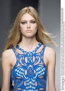 204232 Marineau Starface 2016-01-24 Paris France Defile haute couture Atellier Versace Printemps été 2016. Atelier Versace, Couture spring-summer 2016,Paris, France Editorial use only  Copyright: xMarineaux STAR_204232_052