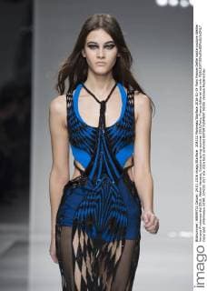 204232 Marineau Starface 2016-01-24 Paris France Defile haute couture Atellier Versace Printemps été 2016. Atelier Versace, Couture spring-summer 2016,Paris, France Editorial use only  Copyright: xMarineaux STAR_204232_057