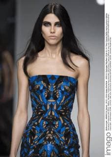 204232 Marineau Starface 2016-01-24 Paris France Defile haute couture Atellier Versace Printemps été 2016. Atelier Versace, Couture spring-summer 2016,Paris, France Editorial use only  Copyright: xMarineaux STAR_204232_060