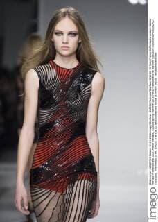 204232 Marineau Starface 2016-01-24 Paris France Defile haute couture Atellier Versace Printemps été 2016. Atelier Versace, Couture spring-summer 2016,Paris, France Editorial use only  Copyright: xMarineaux STAR_204232_076