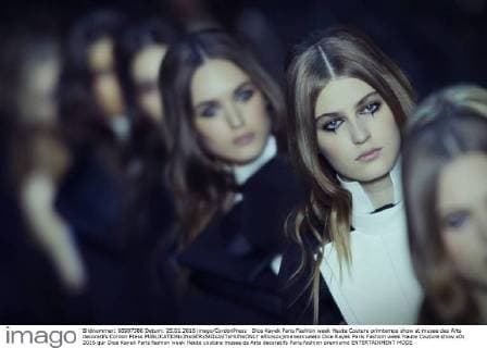 Dice Kayek Paris Fashion week Haute Couture primtemps show at musee des Arts decoratifs Cordon Press  alfonsoxjimenezxvalero Dice Kayek Paris Fashion week Haute Couture show