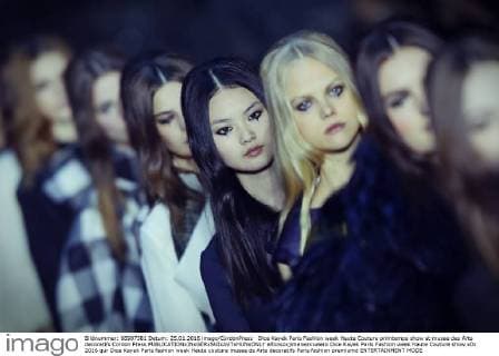 Dice Kayek Paris Fashion week Haute Couture primtemps show at musee des Arts decoratifs Cordon Press  alfonsoxjimenezxvalero Dice Kayek Paris Fashion week Haute Couture show